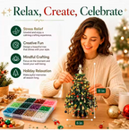 DIY Beaded Christmas Tree Kit
