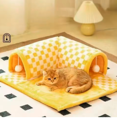 Plush Pet Tunnel