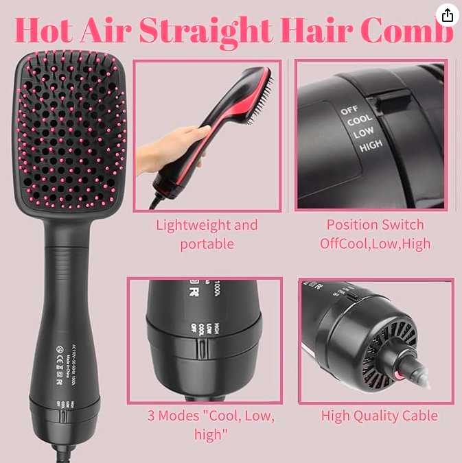 Multifunctional Hair Brush Dryer