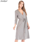 2026 Autumn/Winter New Style Women's Nightgown, Three-Point Pajamas, Sexy Bathrobe Wholesale