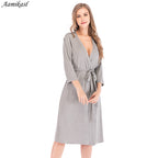 2026 Autumn/Winter New Style Women's Nightgown, Three-Point Pajamas, Sexy Bathrobe Wholesale