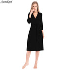 2026 Autumn/Winter New Style Women's Nightgown, Three-Point Pajamas, Sexy Bathrobe Wholesale
