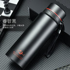 Stainless Steel Business Thermos Cup with Strap