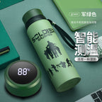 Stainless Steel Business Thermos Cup with Strap
