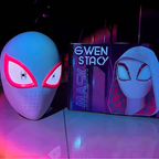 Halloween Blinking Spiderman Mask