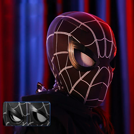 Halloween Blinking Spiderman Mask