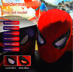 Halloween Blinking Spiderman Mask