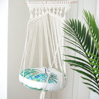 Household pet hanging basket swing Pure handmade cotton woven tapestry Net celebrity pet supplies woven cat litter