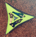 New Air Multiplayer Triangular Hammock Portable Mesh Bed