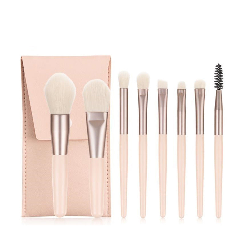 Mini Travel Soft Makeup Brush Set