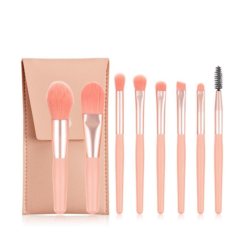 Mini Travel Soft Makeup Brush Set