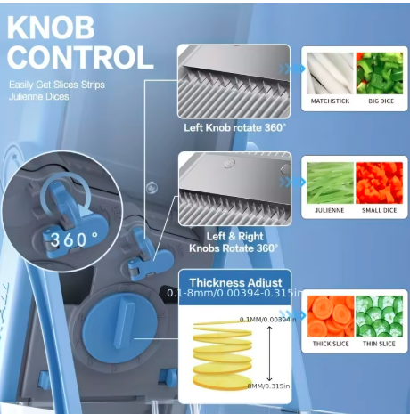 Multifunctional Vegetable Cutter Grater