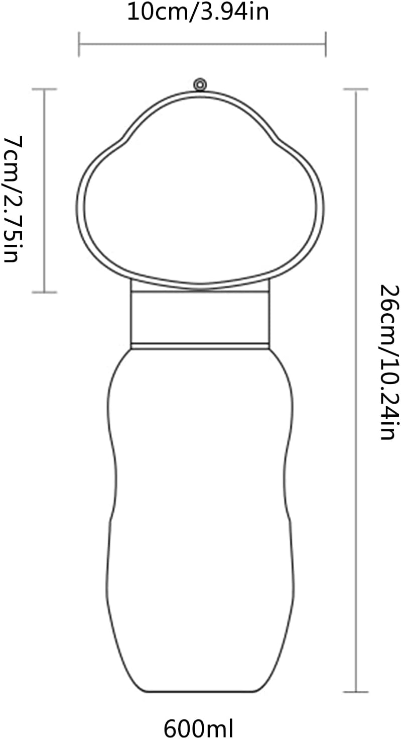 Cloud Pet Walking Drink Food Feeder