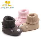New baby woolen non-slip shoes