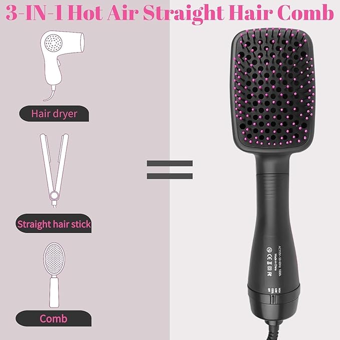 Multifunctional Hair Brush Dryer