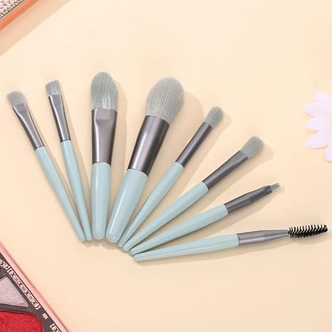 Mini Travel Soft Makeup Brush Set