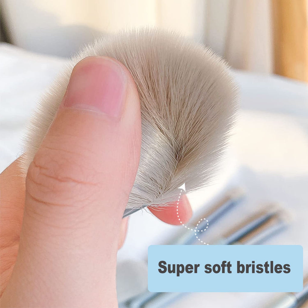 Mini Travel Soft Makeup Brush Set
