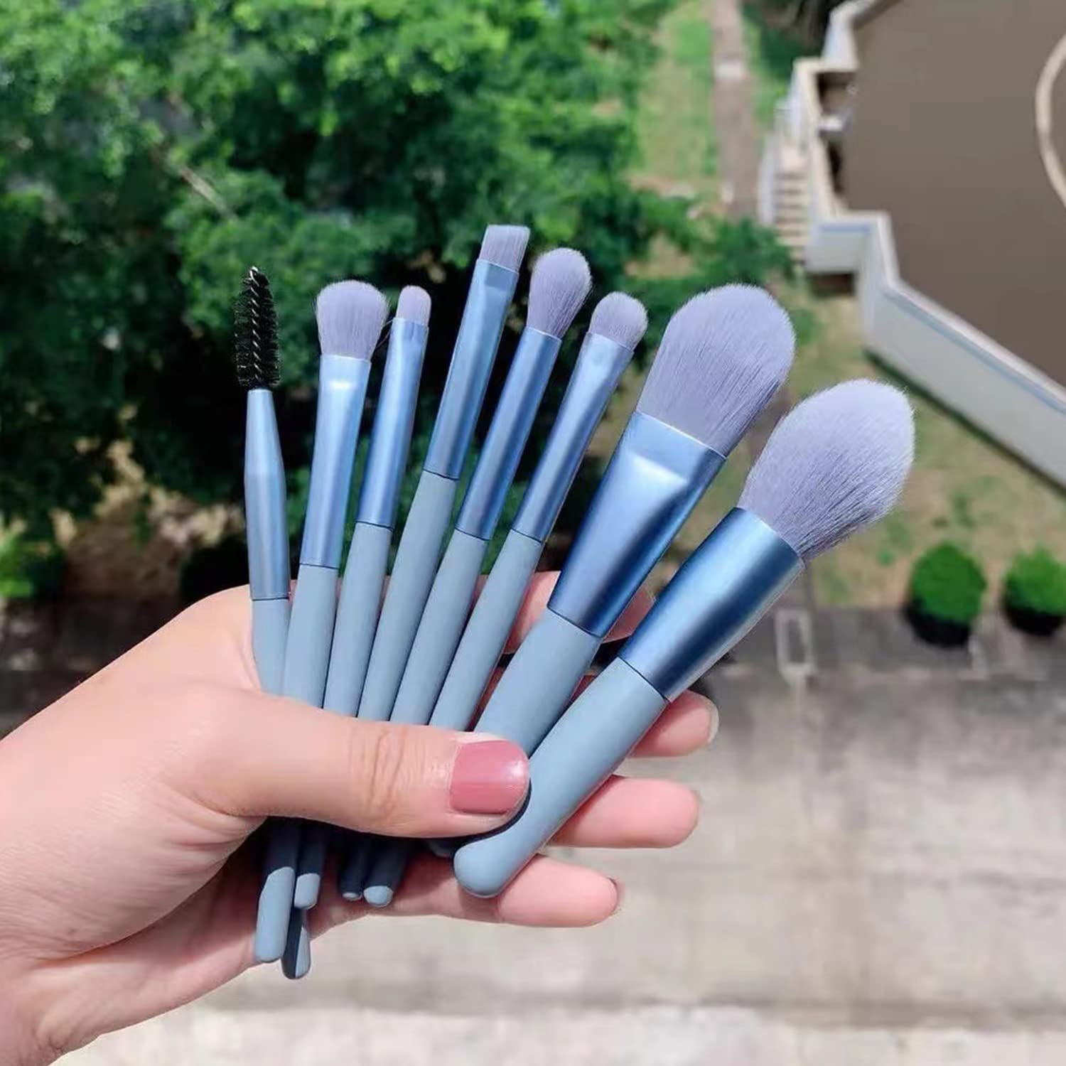 Mini Travel Soft Makeup Brush Set