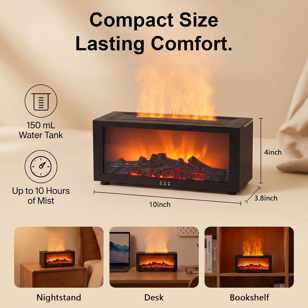 Flame Fireplace Humidifier