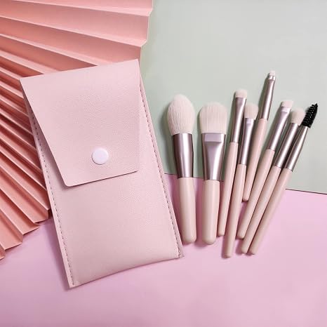 Mini Travel Soft Makeup Brush Set
