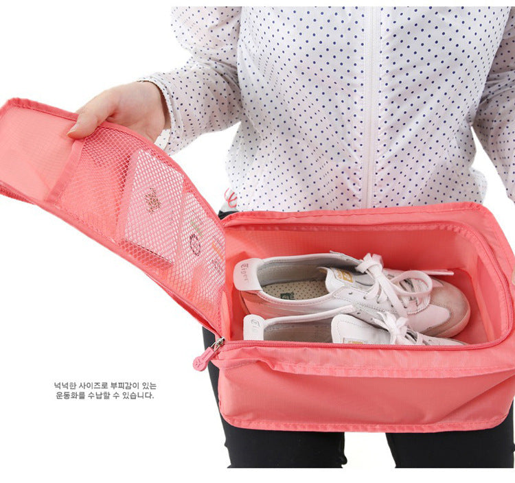 Travel waterproof multi-function storage shoe bag