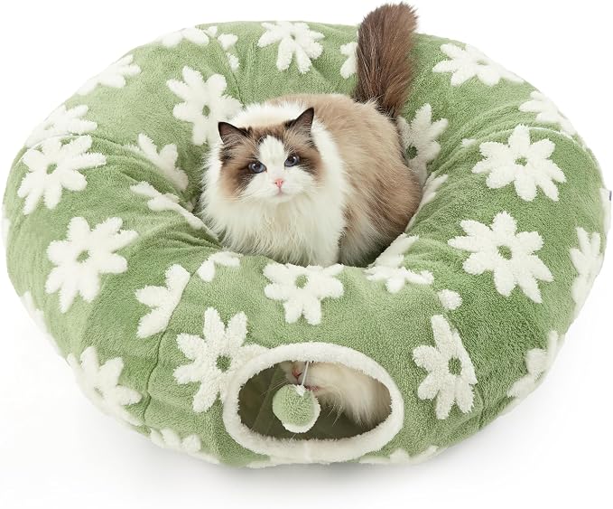 Cat  Donut Tunnel Bed
