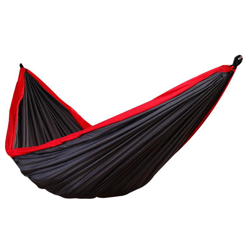Double nylon hammock outdoor camping ultra light portable nylon spinning parachute cloth