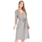 2026 Autumn/Winter New Style Women's Nightgown, Three-Point Pajamas, Sexy Bathrobe Wholesale