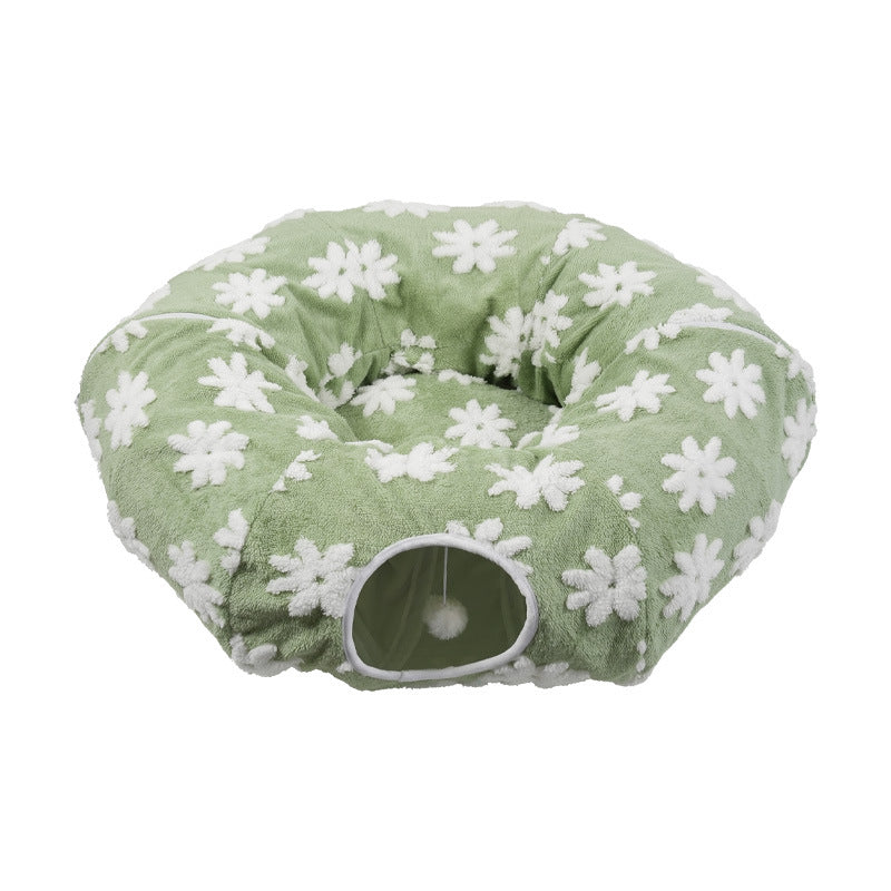 Cat  Donut Tunnel Bed