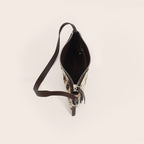 2026 Winter Leopard Print Horse Hair Shoulder Bag, Genuine Leather and Fur Trim, High-End Trendy Shoulder Bag from Factory
