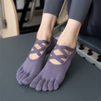 New cross strap yoga non-slip socks