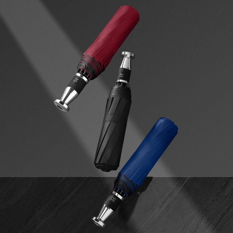 Fully automatic folding umbrella, large size men's and women's sunshade advertising umbrella, Rolls-Royce Douyin popular luxury car VIP umbrella