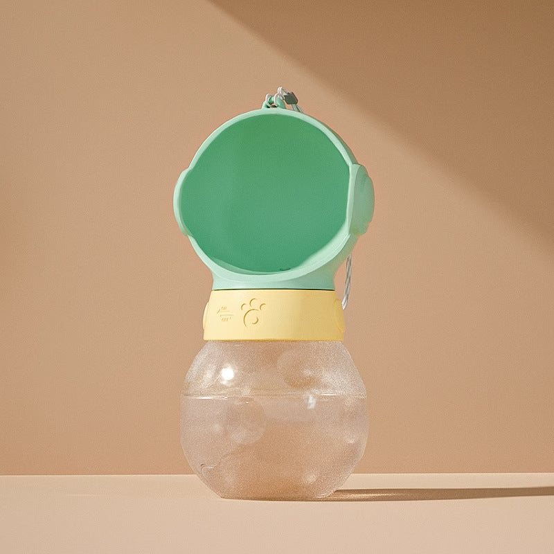 Portable water bottle for pets
