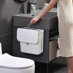Drop shipping of wall-mounted kitchen trash cans with cabinet doors, household dry and wet separation, and sorting trash cans.
