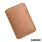 Small round elephant business card holder, card holder, foreign trade bank card holder, top-grain cowhide leather bag, 5-card holder, exquisitely supplied.