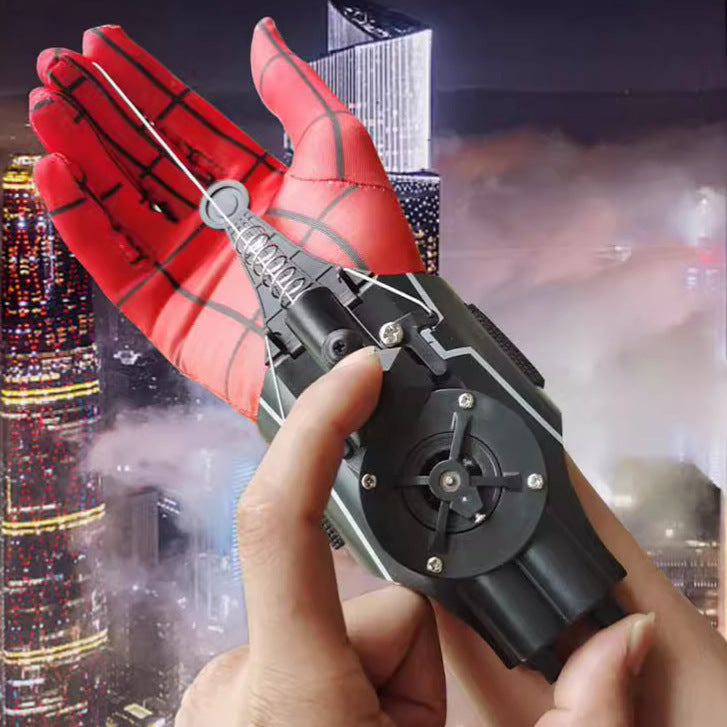 Cross-border Spider Web Spinner Electric Launcher Glove Shooting Web Spinner
