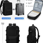 New USB rechargeable large capacity portable travel backpack multifunctional leisure backpack