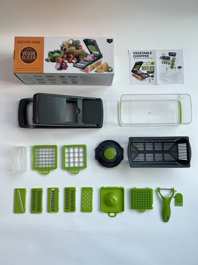 Vegetable cutting artifact multi-functional