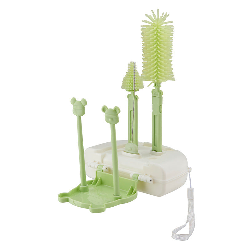 Travel Bottle Brush Kit