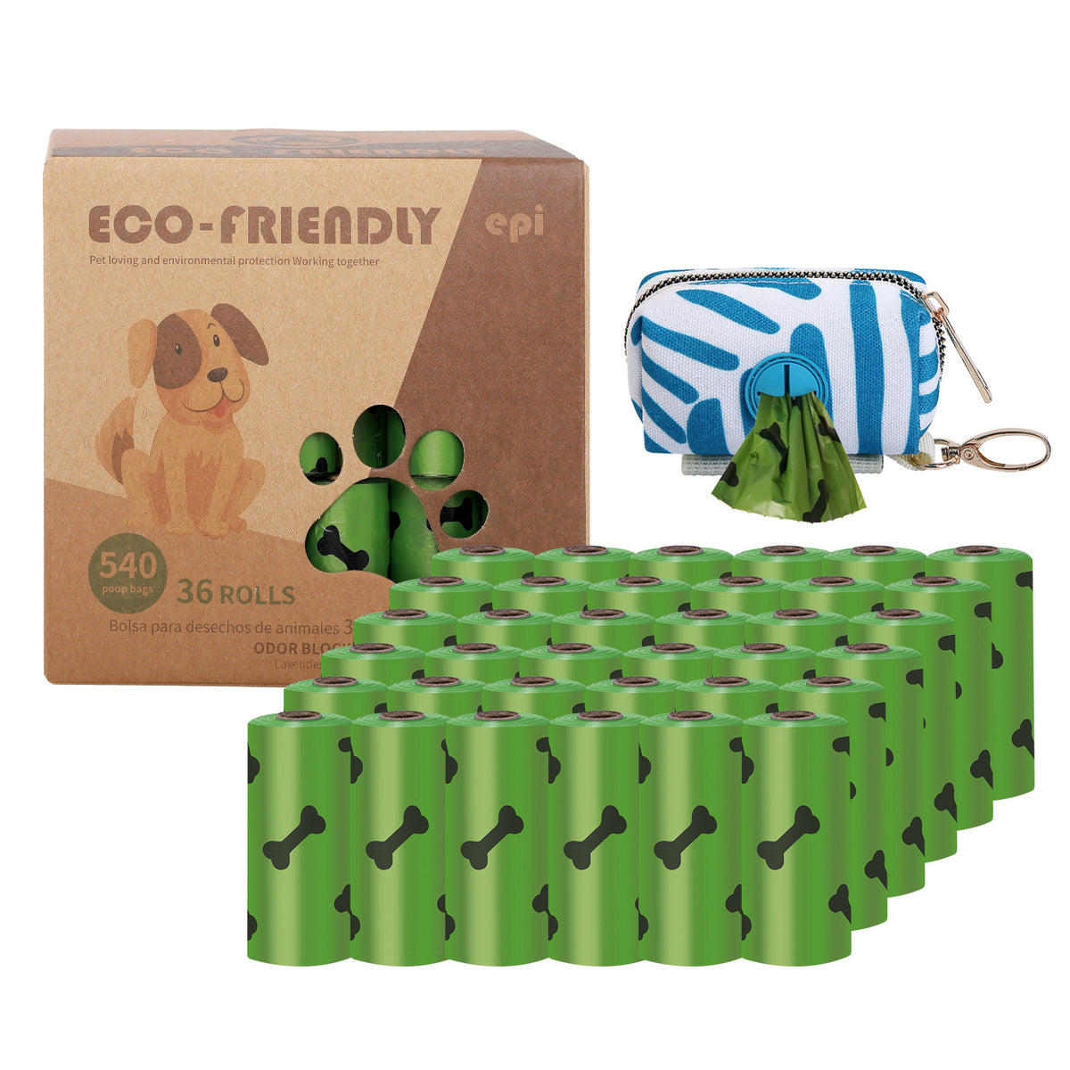 Dog poop bag