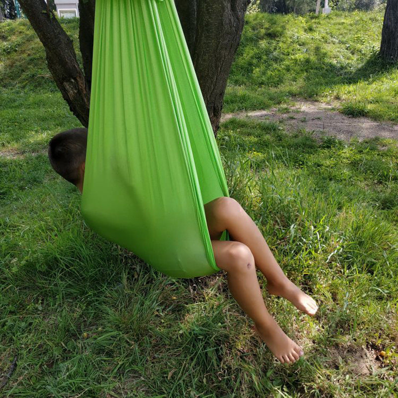 Children's elastic hammock hanging chair indoor and outdoor swing yoga