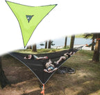 Air Multiplayer Triangular Hammock Portable Mesh, Mesh Hammock Aerial Tree Tent Leisure Mesh Bed