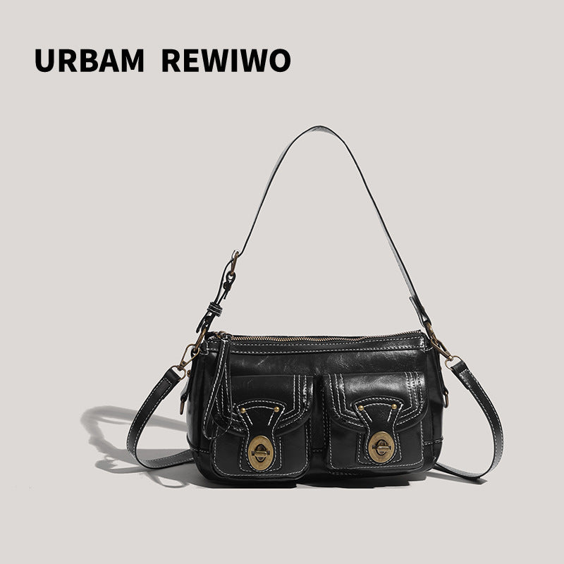 2026 New Style Shoulder Bag, Niche Retro Shoulder Bag, High-Quality, Stylish, Versatile Crossbody Bag