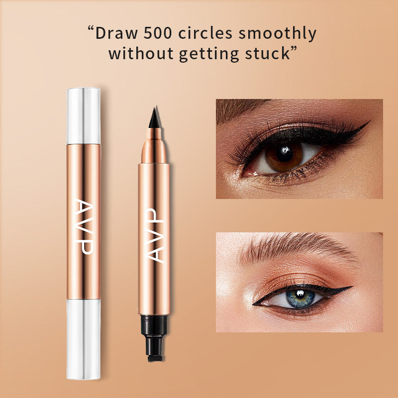 Double-headed seal eyeliner pen