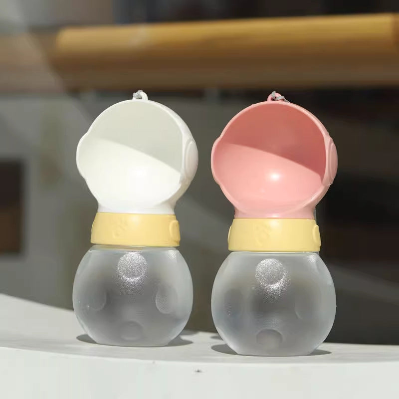 Portable water bottle for pets