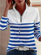 2026 Autumn/Winter Half-Zip Hoodie Women's Top