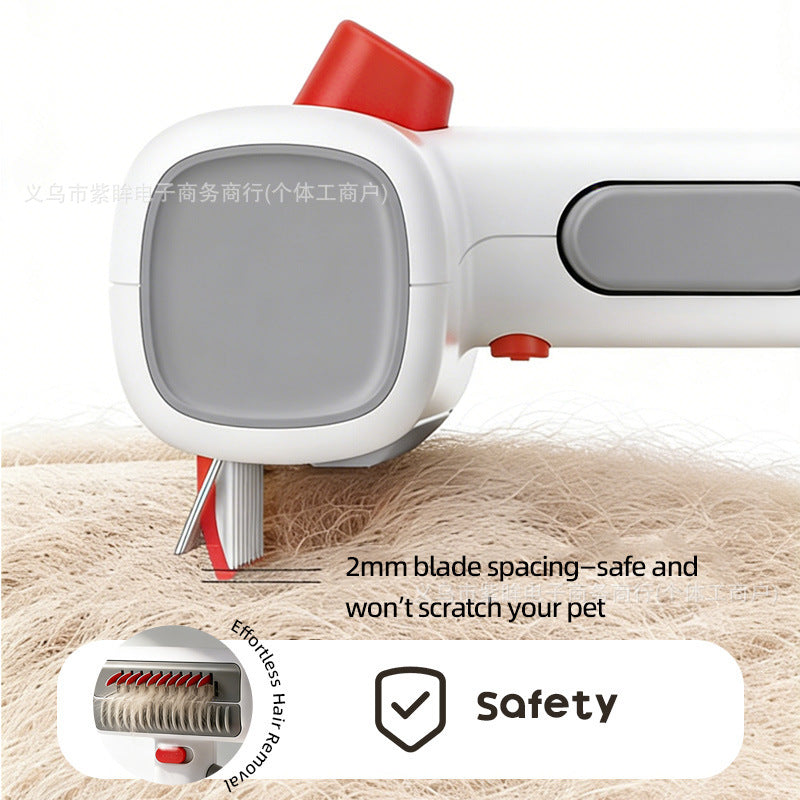 New Gravity 2-in-1 Detangling and Hair Removing Comb for Pets