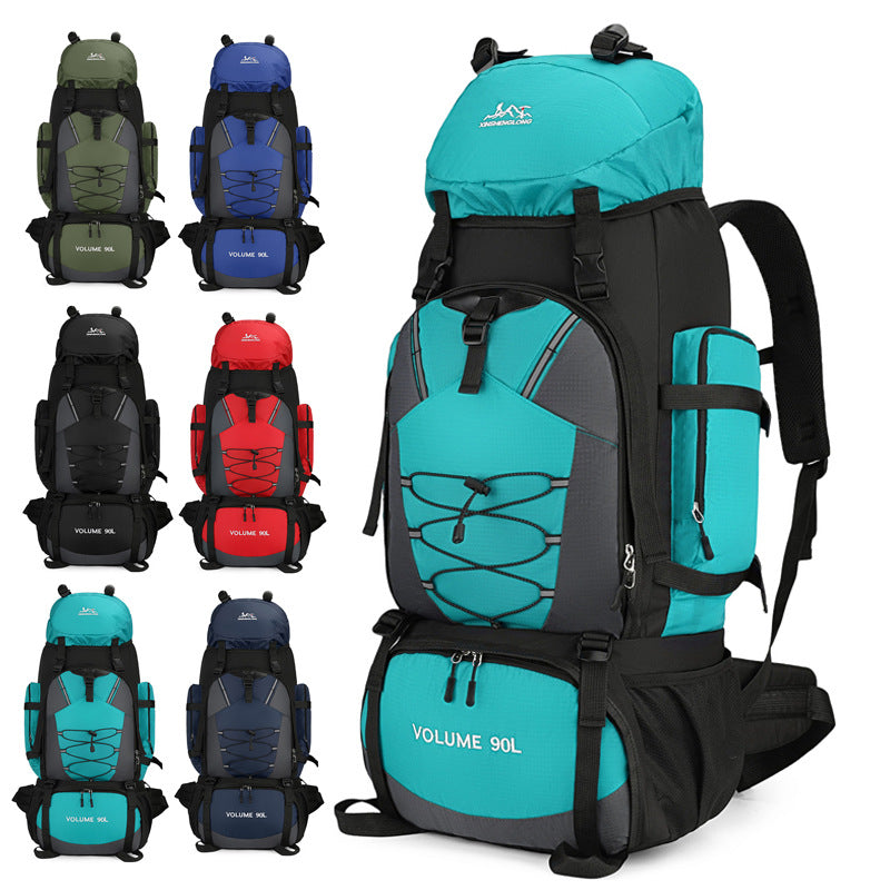 90L Large Capacity Outdoor Hiking Backpack