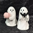 New cross-border Halloween cute white ghost party decoration, courtyard ornament, study desktop decoration, small ornament