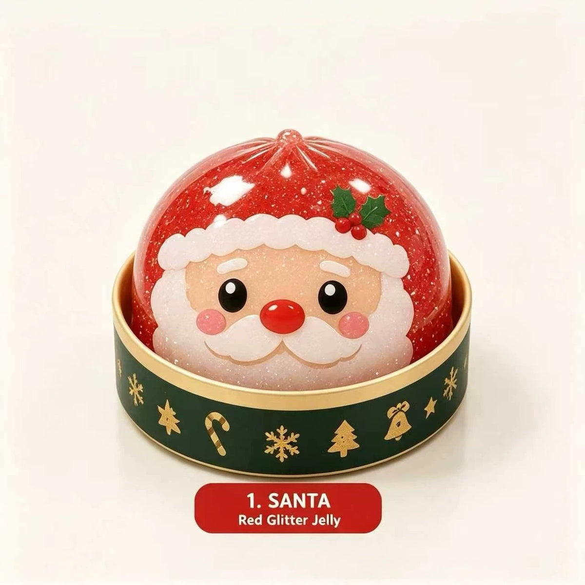 New cross-border Christmas dumpling blind box, stress-relieving and fun decorative item, realistic steamed bun.